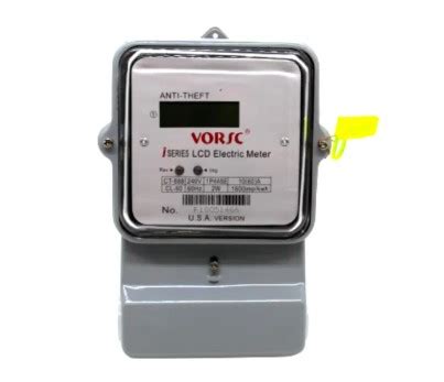 Vorsc Digital Sub Meter KWH Meter & Base – Master Electric .